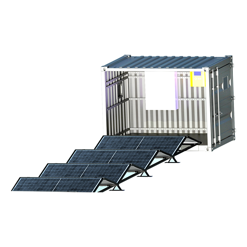 Container PV năng lượng mặt trời (Loại đường ray)