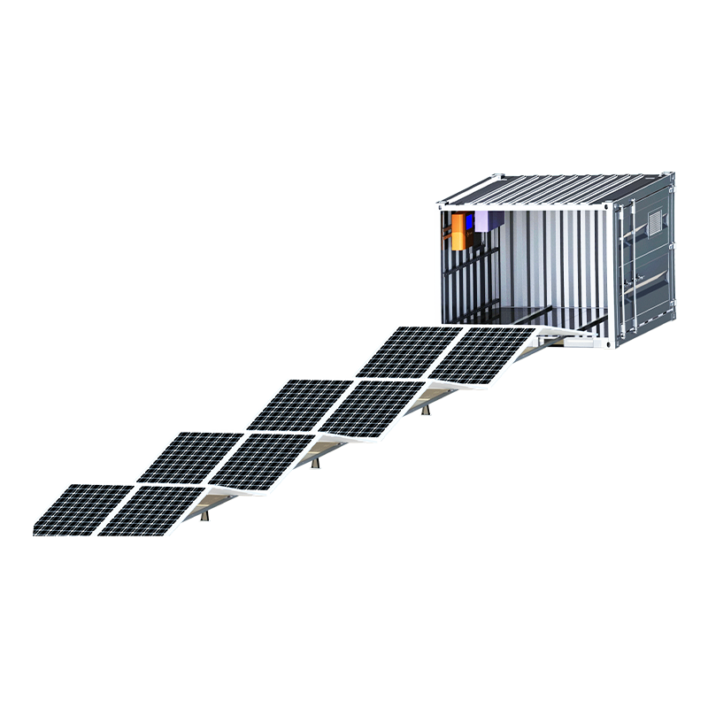 Container PV năng lượng mặt trời (Loại đường ray)