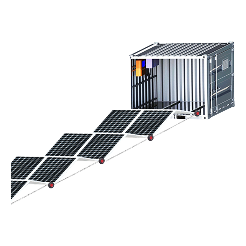 Container PV năng lượng mặt trời (Loại bánh xe)