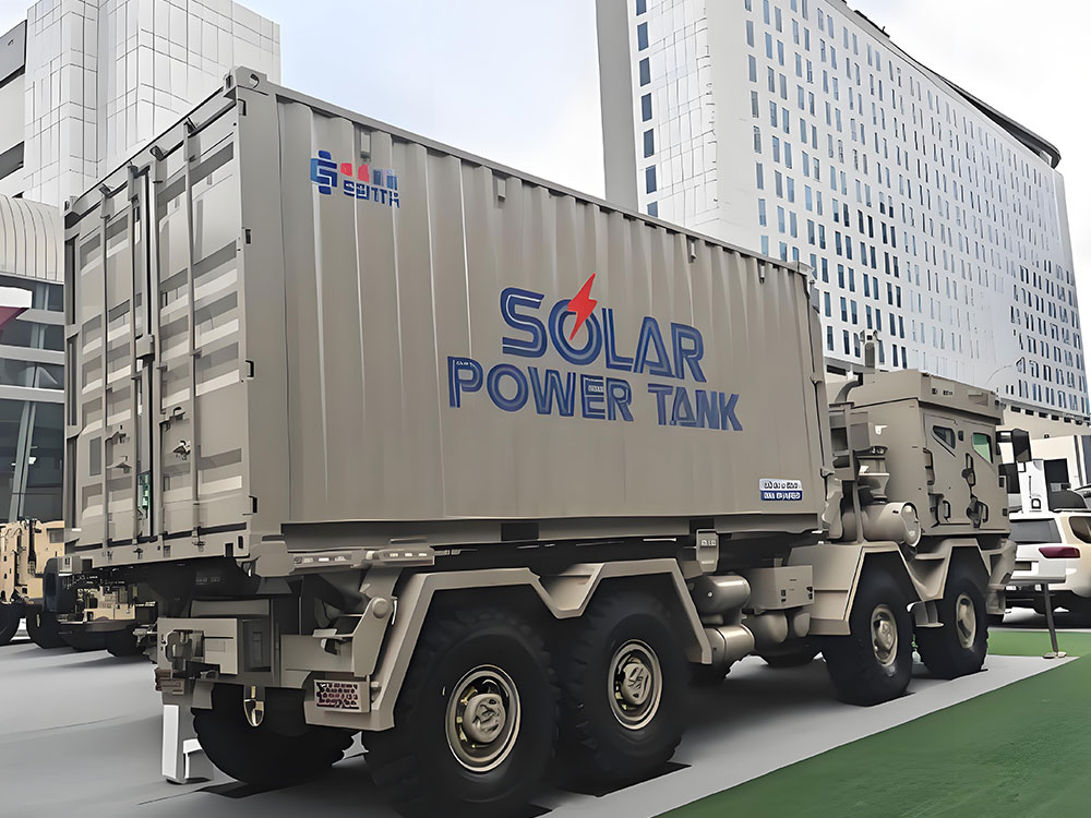 Solar Power Containers for quân sự