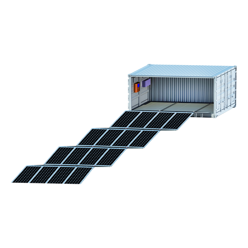 Container PV năng lượng mặt trời (Loại đường ray)